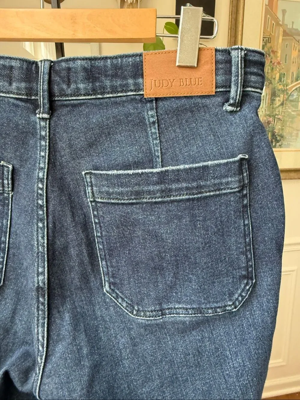 Judy Blue Chill Factor High Waist Cuff Jogger Denim Jeans Blue 11 30 12